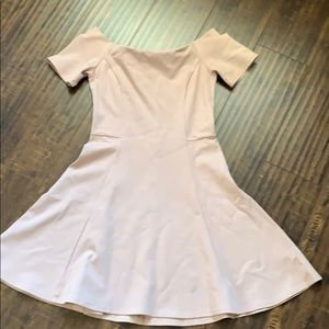 Blush Pink Skater Dress